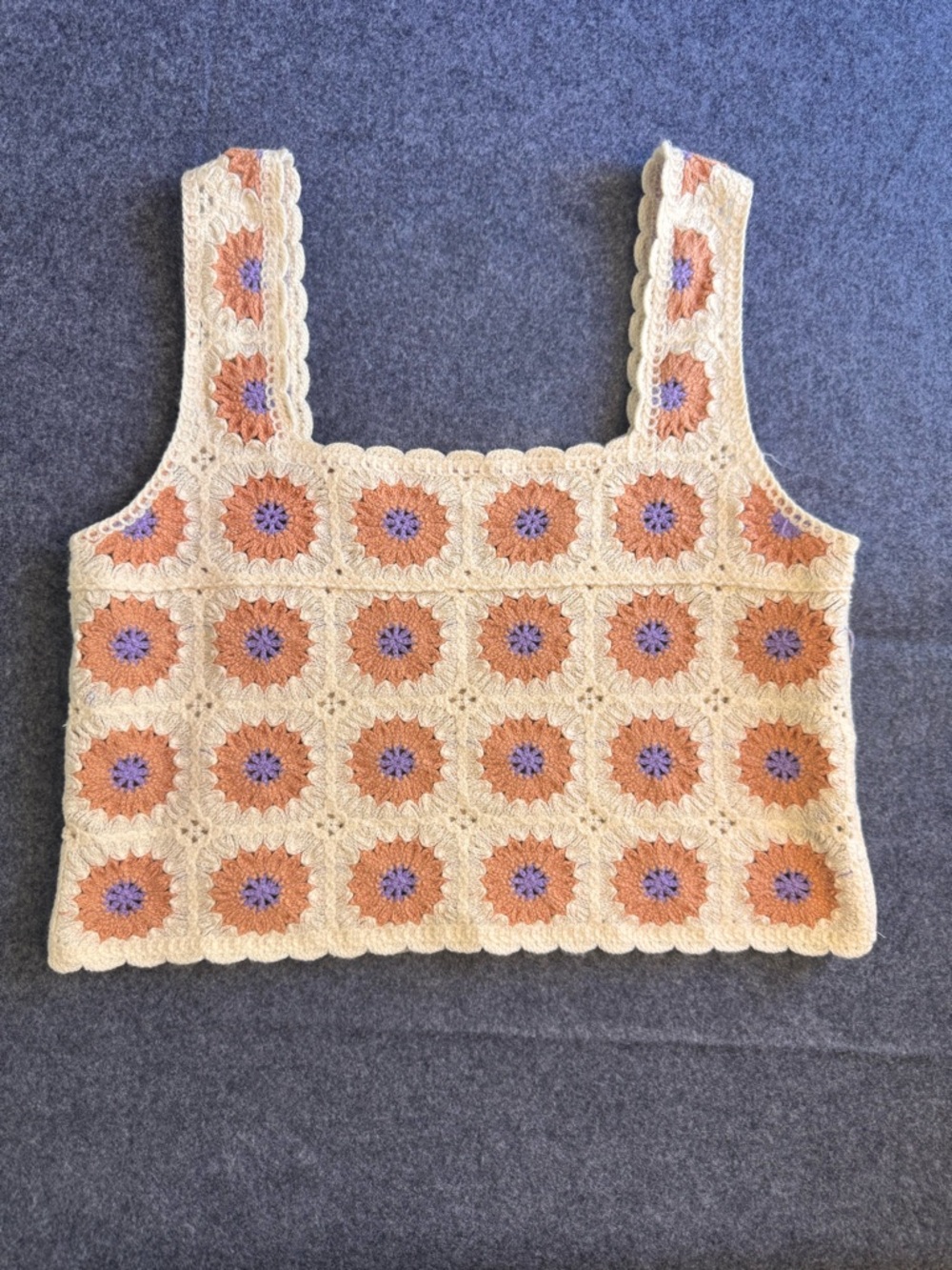 Rebellion Again Crochet Crop Top